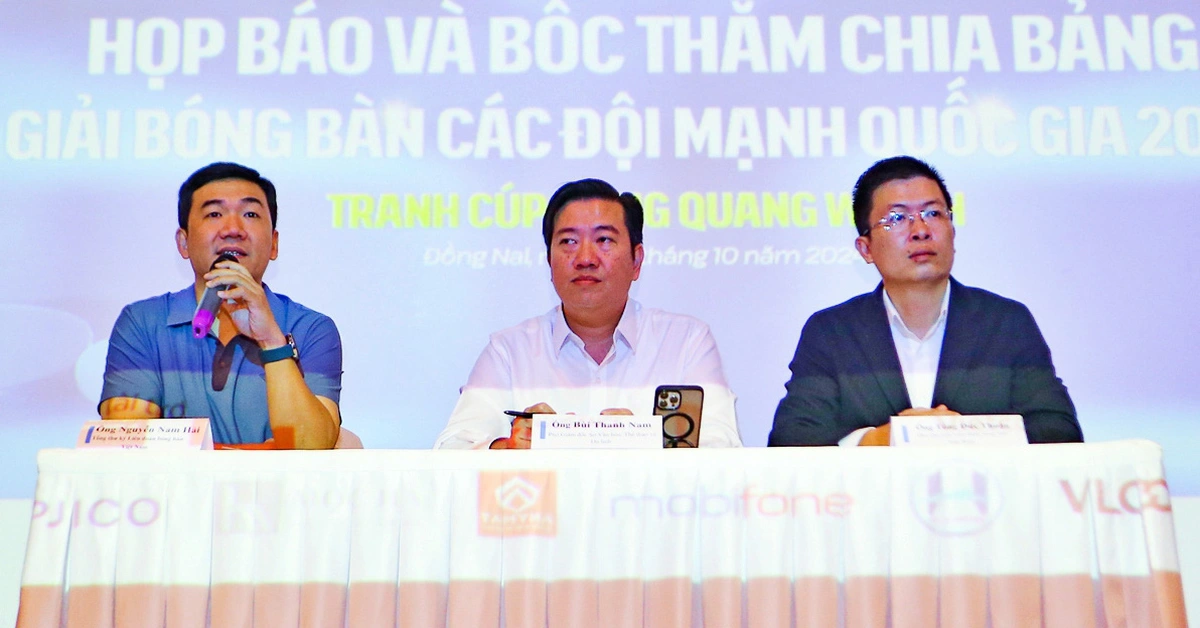 Giải bóng bàn các đội mạnh 2024 lần đầu đến Đồng Nai